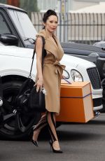 CHRISTINE CHIU Arrives at DWTS Studios in Los Angeles 09/14/2021