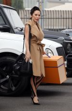 CHRISTINE CHIU Arrives at DWTS Studios in Los Angeles 09/14/2021