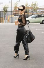 CHRISTINE CHIU Leves a Dance Practice in Los Angeles 09/26/2021