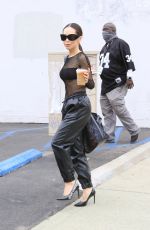 CHRISTINE CHIU Leves a Dance Practice in Los Angeles 09/26/2021