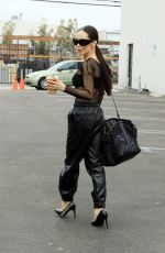 CHRISTINE CHIU Leves a Dance Practice in Los Angeles 09/26/2021