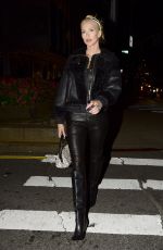 CHRISTINE QUINN Out for Dinner at Catch in New York 09/10/2021
