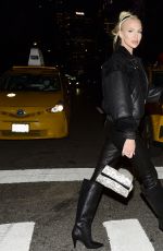 CHRISTINE QUINN Out for Dinner at Catch in New York 09/10/2021