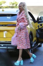 CHRISTINE QUINN Out for Dinner at South Beverly Grill in Beverly Hills 09/02/2021