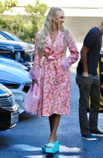 CHRISTINE QUINN Out for Dinner at South Beverly Grill in Beverly Hills 09/02/2021
