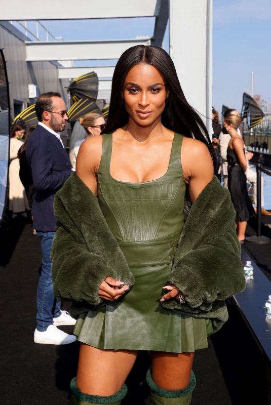 CIARA at Dundas x Revolve Fashion Show in New York 09/08/2021