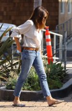 CINDY CRAWFORD Arrives at Her Cafe Habana Restaurant in Malibu 09/07/2021