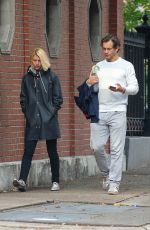 CLAIRE DANES and Hugh Dancy Out in New York 09/28/2021