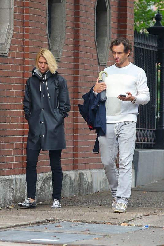 CLAIRE DANES and Hugh Dancy Out in New York 09/28/2021
