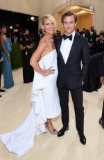 CLAIRE DANES at 2021 Met Gala in New York 09/13/2021