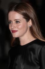 CLAIRE FOY at British Vogue and Tiffany & Co Celebrate Fashion and Film in London 09/20/2021