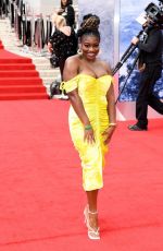 CLARA AMFO at No Time to Die World Premiere at Royal Albert Hall in London 09/28/2021