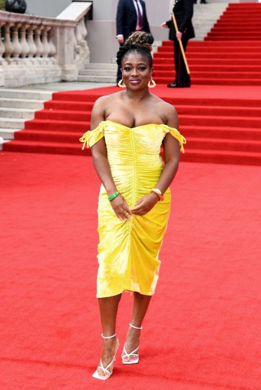 CLARA AMFO at No Time to Die World Premiere at Royal Albert Hall in London 09/28/2021