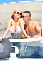 COURTNEY STODDEN and Chris Sheng Out in Marina Del Rey 08/28/2021