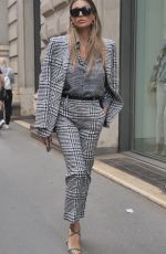 CRISTINA BUCCINO Arrives at Ermanno Scervino Fashion Show in Milan 09/25/2021