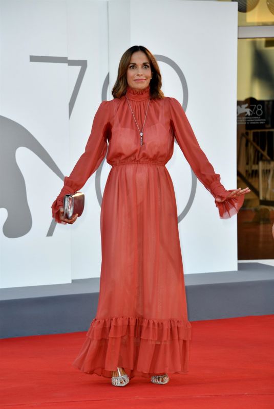 CRISTINA PARODI at Illusions Perdues Premiere at 78th Venice International Film Festival 09/05/2021