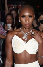 CYNTHIA ERIVO Heading to 2021 Met Gala in New York 09/13/2021