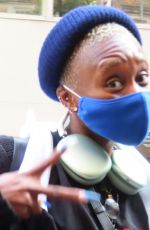 CYNTHIA ERIVO Out in New York 09/12/2021