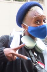 CYNTHIA ERIVO Out in New York 09/12/2021