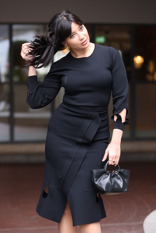 DAISY LOWE at Roland Mouret Presents Terma by Magaajyia Silberfeld in London 09/19/2021