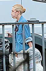 DAKOTA FANNING on the Set of Ripley in Rome 09/15/2021