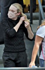 DAKOTA FANNING on the Set of Ripley in Rome 09/15/2021