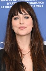 DAKOTA JOHNSON at The Lost Daughter Photocall at 78th Venice International Film Festival 09/03/2021