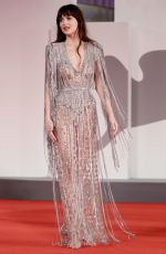 DAKOTA JOHNSON at The Lost Daughter Premiere at 78th Venice International Film Festival 09/03/2021