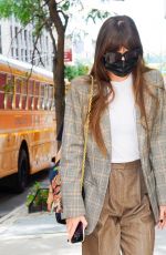 DAKOTA JOHNSON Out and About in New York 09/30/2021