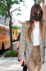 DAKOTA JOHNSON Out and About in New York 09/30/2021