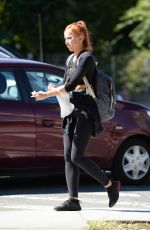 DANIELLE MOINET Leaves a Gym in New York 09/25/2021