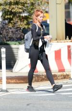 DANIELLE MOINET Leaves a Gym in New York 09/25/2021