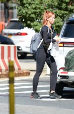 DANIELLE MOINET Leaves a Gym in New York 09/25/2021