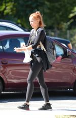 DANIELLE MOINET Leaves a Gym in New York 09/25/2021