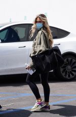 DANIELLLA KARAGACH Leaves Dancing With The Stars Rehearsal in Los Angeles 09/02/2021