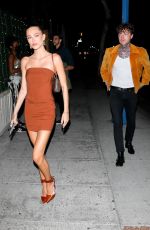 DELILAH HAMLIN at Delilah Nightclub in West Hollywood 09/17/2021