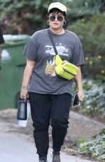 DEMI LOVATO Out Hiking in Los Angeles 09/21/2021