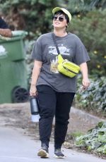 DEMI LOVATO Out Hiking in Los Angeles 09/21/2021