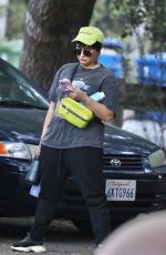 DEMI LOVATO Out Hiking in Los Angeles 09/21/2021