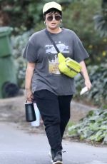 DEMI LOVATO Out Hiking in Los Angeles 09/21/2021
