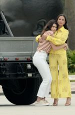 DEMI MOORE on the Set of The Unbearable Weight Of Massive Talent in Los Angeles 09/23/2021