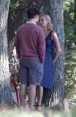 DIANE KRUGER and Ray Nicholson on the Set of Out of the Blue in Providence 09/10/2021