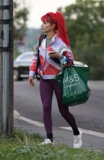 DIANNE BUSWELL Leaves Strictly Come Dancing Rehearsals in London 09/14/2021