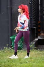 DIANNE BUSWELL Leaves Strictly Come Dancing Rehearsals in London 09/14/2021