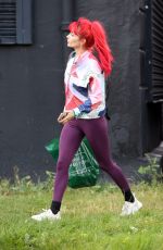 DIANNE BUSWELL Leaves Strictly Come Dancing Rehearsals in London 09/14/2021