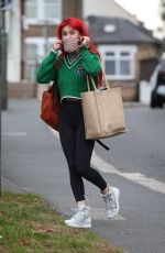 DIANNE BUSWELL Leaves Strictly Come Dancing Rehearsals in London 09/20/2021