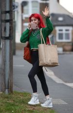 DIANNE BUSWELL Leaves Strictly Come Dancing Rehearsals in London 09/20/2021