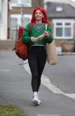 DIANNE BUSWELL Leaves Strictly Come Dancing Rehearsals in London 09/20/2021