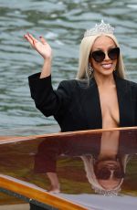 DOJA CAT Arrives at Hotel Excelsior in Venice 08/30/2021