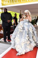 DOJA CAT at Dolce & Gabbana Fashion Show in Venice 08/29/2021